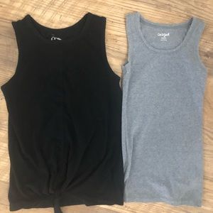 Two tank tops